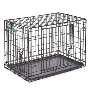 Mid-West Icrate Metal Double Door Dog Cage